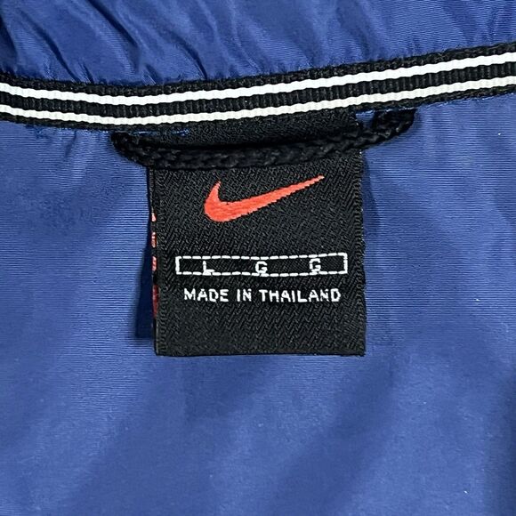 Vintage 90s Y2K Nike Windbreaker Pullover Nylon Jacket Mens Size L Swoosh - Picture 6 of 11